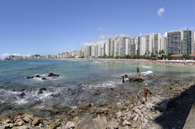 Apartamento Pitangueiras Guarujá Exterior foto